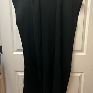 Joan Vass Classic Black Knit Top